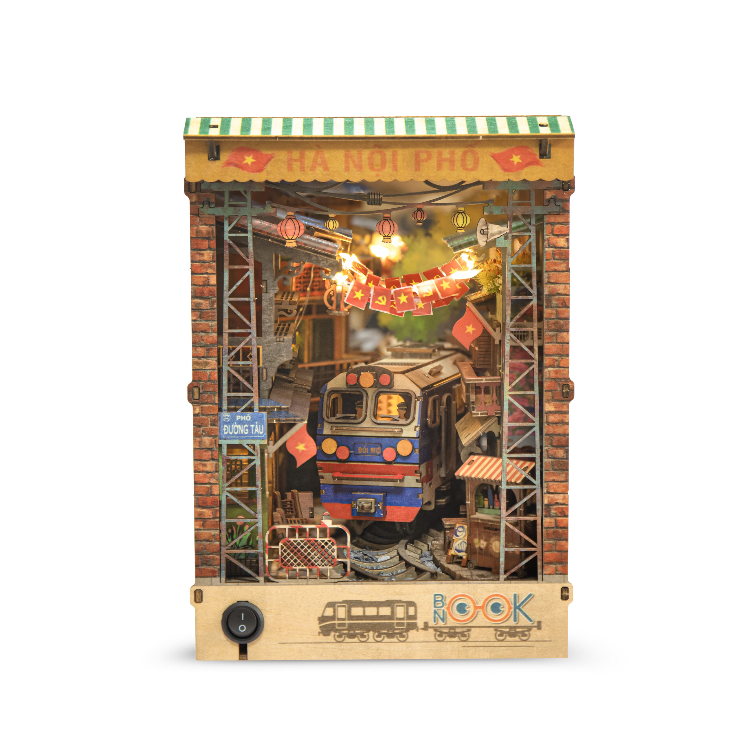 Train Street - Phố Đường Tàu | Tặng Búa + Keo - Hình ảnh 11