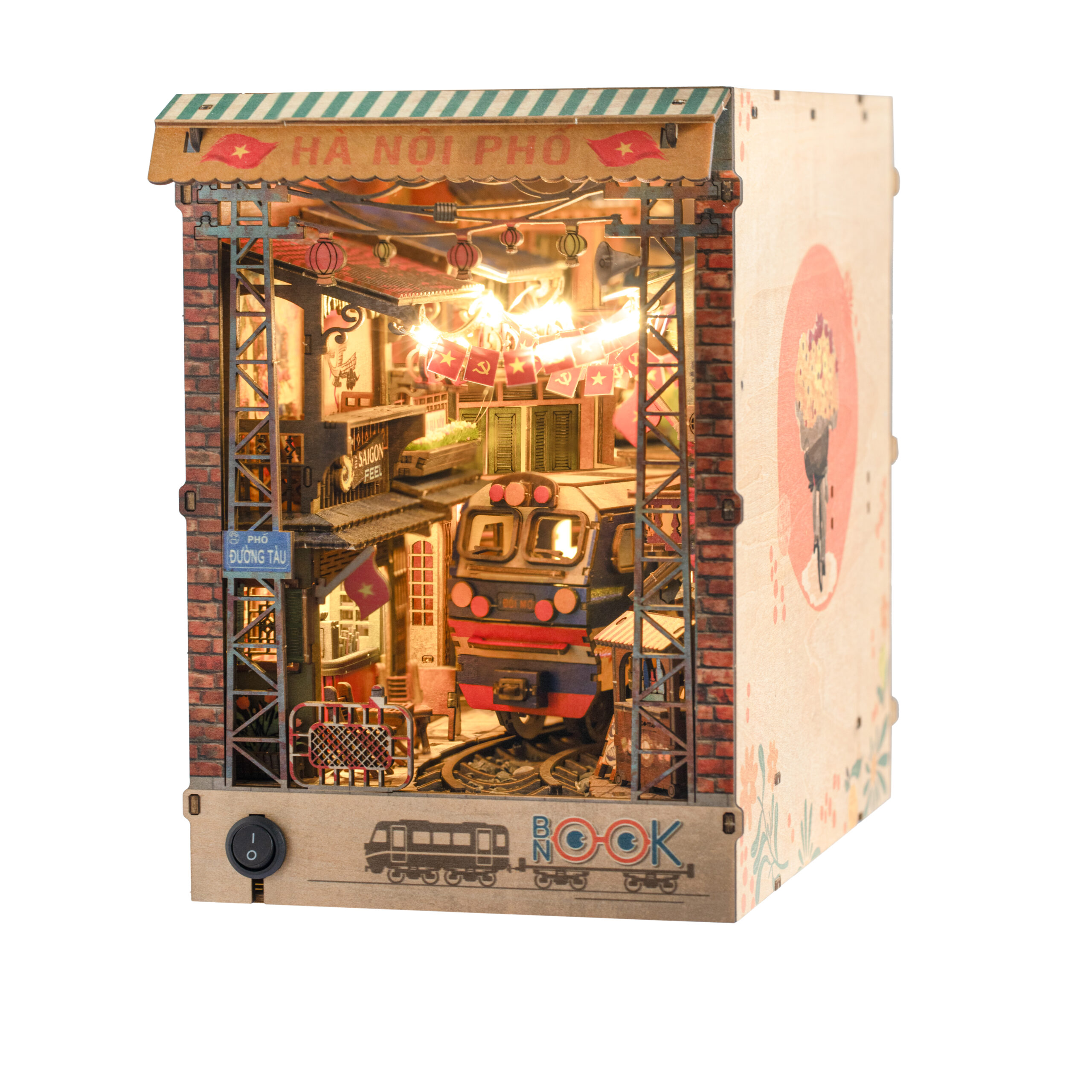 Train Street - Phố Đường Tàu | Tặng Búa + Keo - Hình ảnh 10
