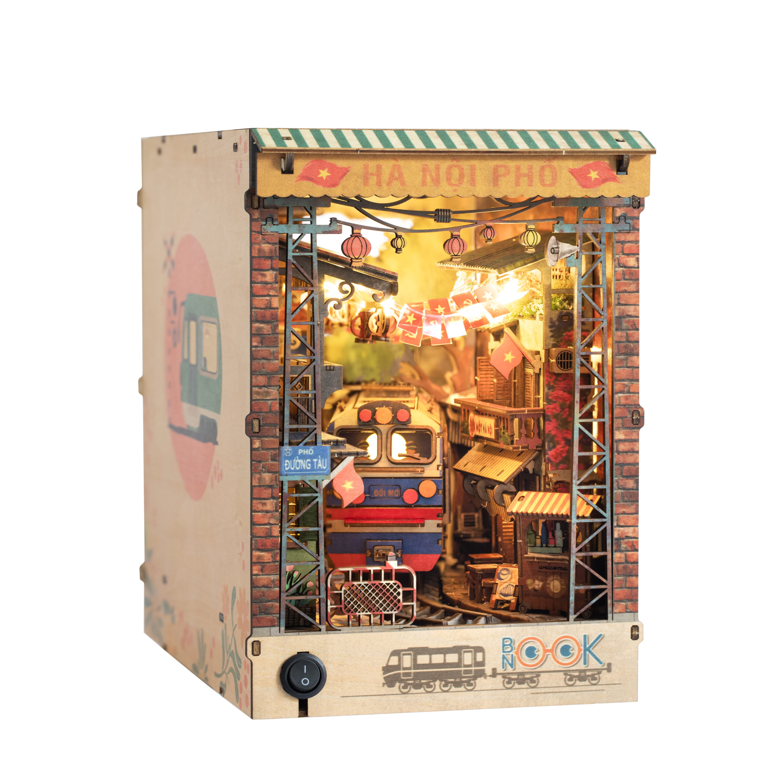 Train Street - Phố Đường Tàu | Tặng Búa + Keo - Hình ảnh 12